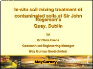 In-situ soil mixing treatment of contaminated soils at Sir ... - Starnet