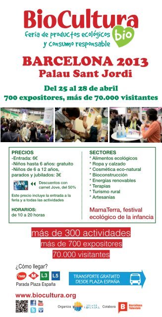 guia de actividades - Biocultura