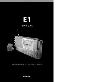 eton e1 manual Download free pdf for eton e1 radio manual.