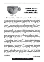 Revista Coloana Infinitului nr. 63 - Brancusi
