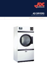 to down load Installation specification on the adc 30 commercial dryer