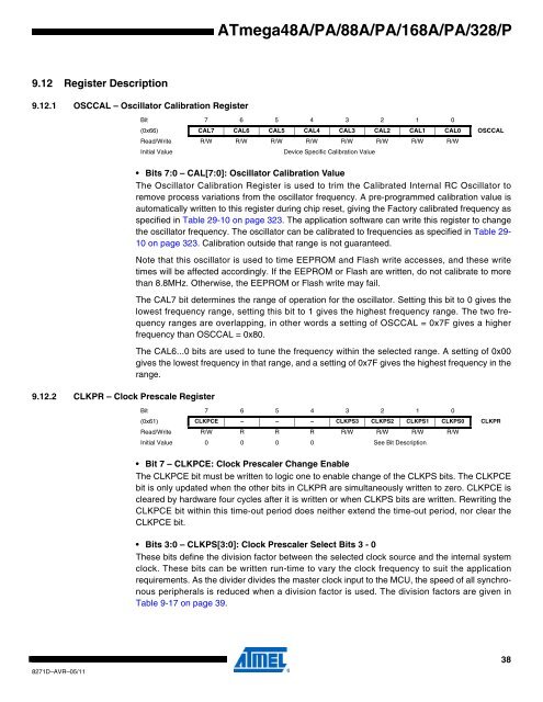 ATMega chip full datasheet - UCSD Department of Physics