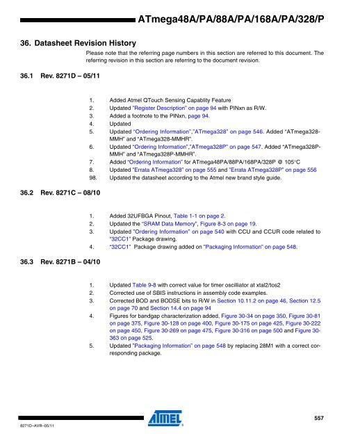 ATMega chip full datasheet - UCSD Department of Physics