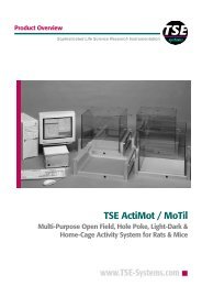 TSE ActiMot / MoTil - TSE Systems