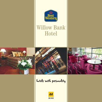 Willow Bank brochure - Feathers Hotel Group - UK.COM