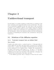 Chapter 3 Unidirectional transport - Chemical Engineering ...