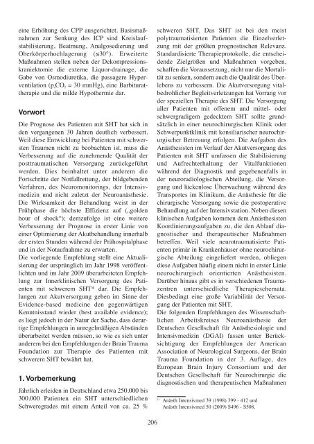 EEV [5. Auflage 2011] - Innerklinische Akutversorgung des - DGAI