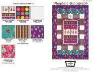 Download Free Pattern - Michael Miller Fabrics