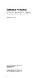B-Plan Seidenweg - 1.ÃƒÂ„nderung Textteil (pdf 235 - NuÃƒÂŸloch