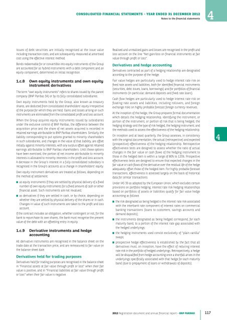 2012 Registration document and annual financial report - BNP Paribas