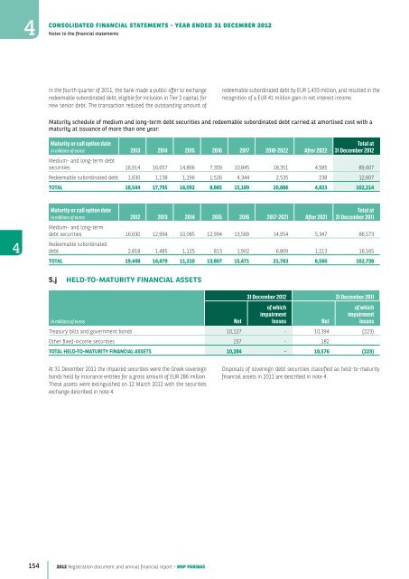 2012 Registration document and annual financial report - BNP Paribas