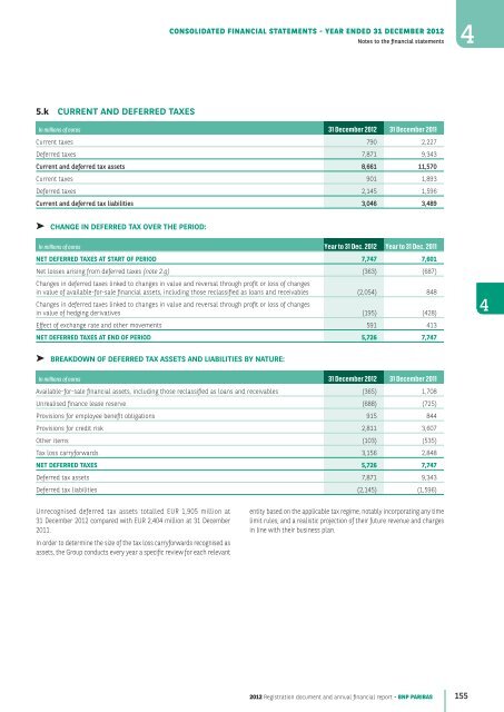 2012 Registration document and annual financial report - BNP Paribas