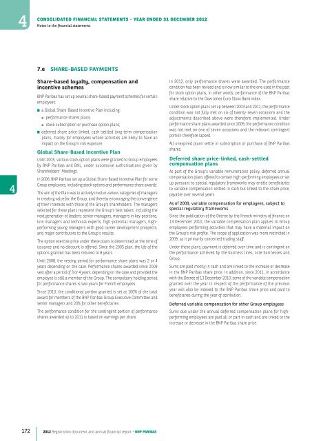 2012 Registration document and annual financial report - BNP Paribas