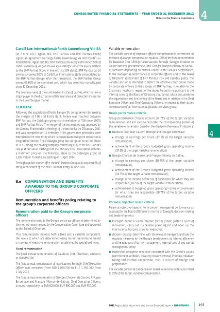 2012 Registration document and annual financial report - BNP Paribas