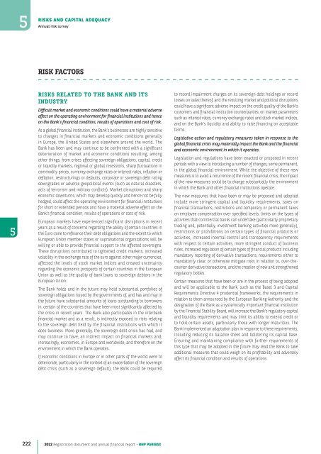 2012 Registration document and annual financial report - BNP Paribas