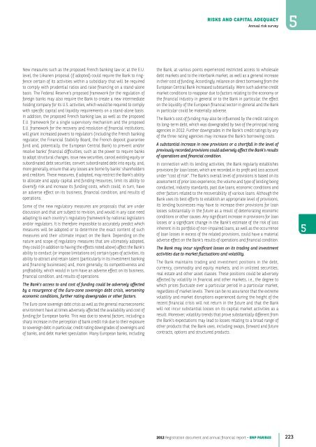 2012 Registration document and annual financial report - BNP Paribas