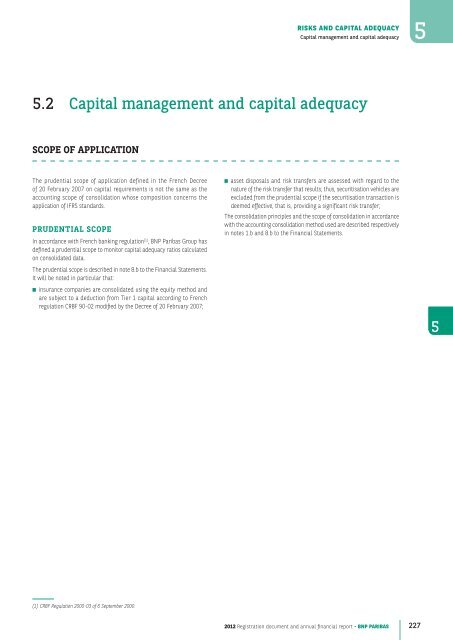 2012 Registration document and annual financial report - BNP Paribas