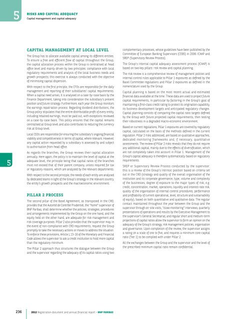 2012 Registration document and annual financial report - BNP Paribas