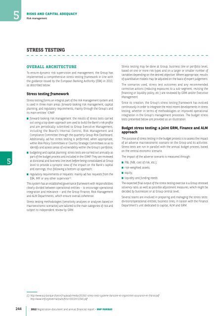 2012 Registration document and annual financial report - BNP Paribas