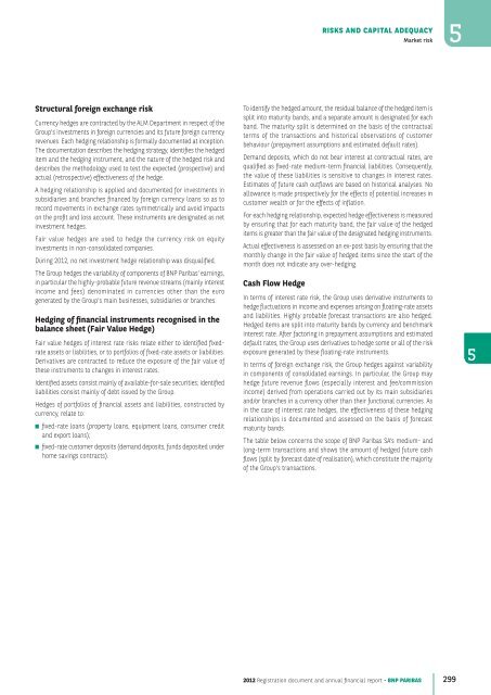 2012 Registration document and annual financial report - BNP Paribas