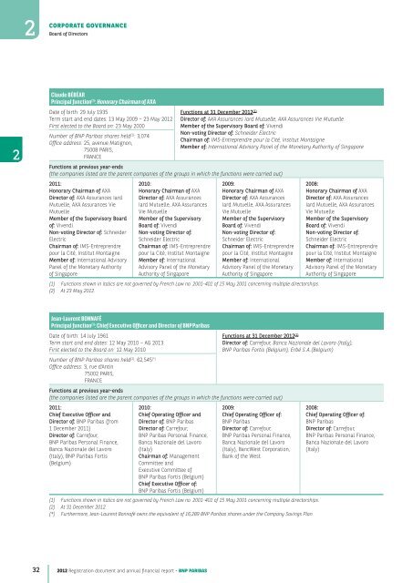 2012 Registration document and annual financial report - BNP Paribas