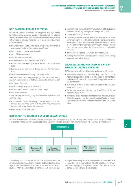 2012 Registration document and annual financial report - BNP Paribas