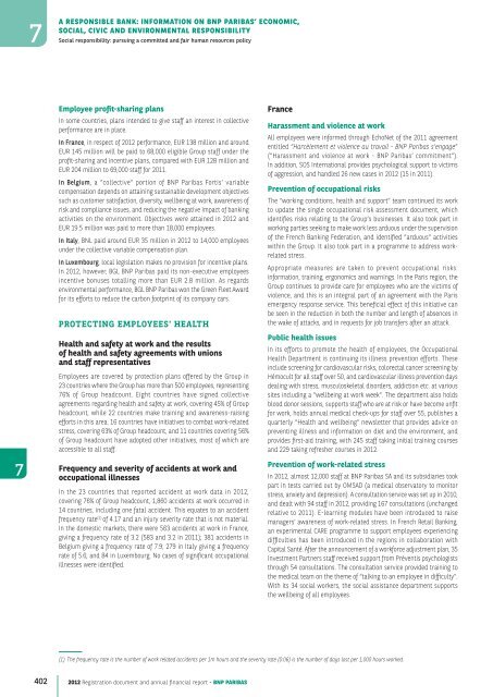 2012 Registration document and annual financial report - BNP Paribas