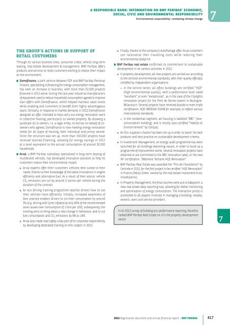 2012 Registration document and annual financial report - BNP Paribas