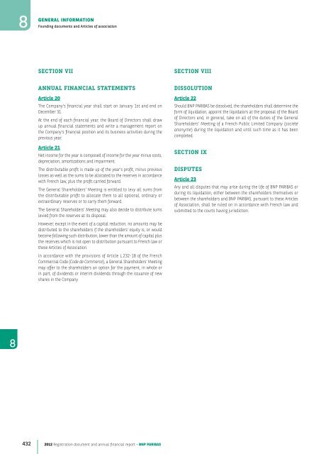 2012 Registration document and annual financial report - BNP Paribas