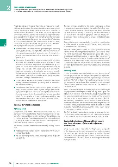 2012 Registration document and annual financial report - BNP Paribas