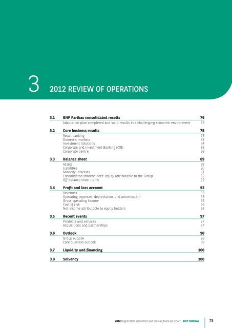 2012 Registration document and annual financial report - BNP Paribas