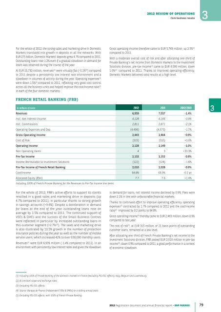 2012 Registration document and annual financial report - BNP Paribas