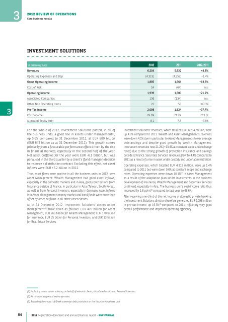 2012 Registration document and annual financial report - BNP Paribas