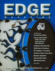 DW EDGE magazine - drumarchive.com