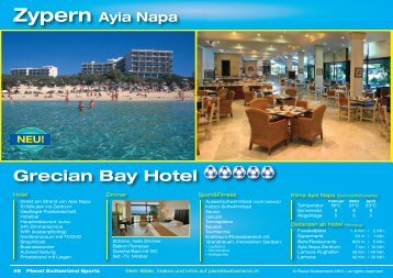 Grecian Bay Hotel Zypern Ayia Napa - Planet Switzerland