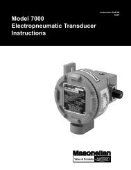 Model 7000 Electropneumatic Transducer Instructions - Ares Sureste