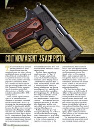 COLT NEW AGENT .45 ACP PISTOL - American Rifleman