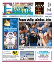 October 11 - East County Gazette