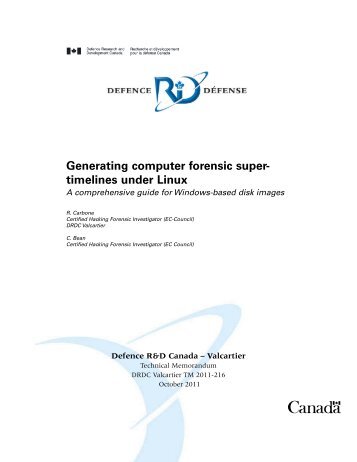 Generating computer forensic super- timelines under Linux - Blog