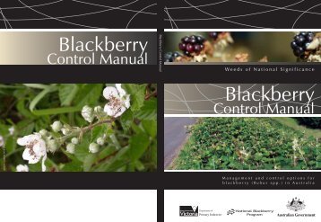 Blackberry control manual - Weeds Australia