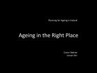 Conor Skehan and Lorcan Sirr: Ageing in the Right Place - CARDI