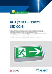 ALU 71011 ... 71021 LED CG-S - ALMAT AG