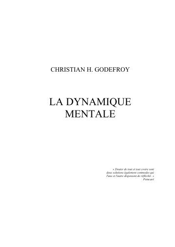 LA DYNAMIQUE MENTALE - Fichier PDF