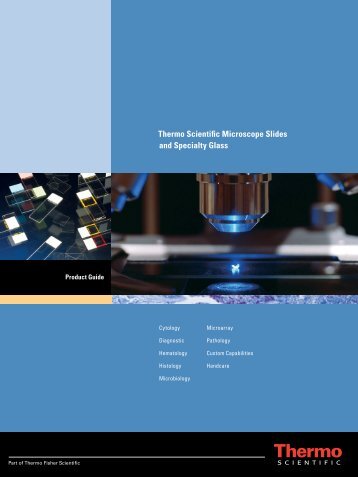 Thermo Scientific Microscope Slides and Specialty Glass