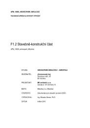 F1.2 Stavebně-konstrukční část - Jihomoravský kraj