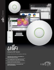 UniFi Enterprise/Outdoor WiFi System Datasheet - Honey Badger ...