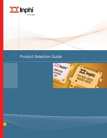 Comprehensive Product Selection Guide - Inphi Corporation