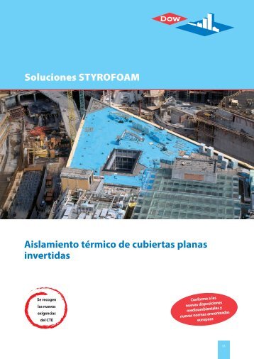 Soluciones STYROFOAM Aislamiento térmico de cubiertas ... - Texsa