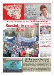 România în terapie de şoc - Viata in Gorj