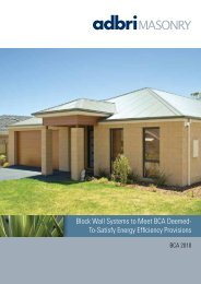 Adbri Block Wall Brochure - Shoalhaven Brick and Tile